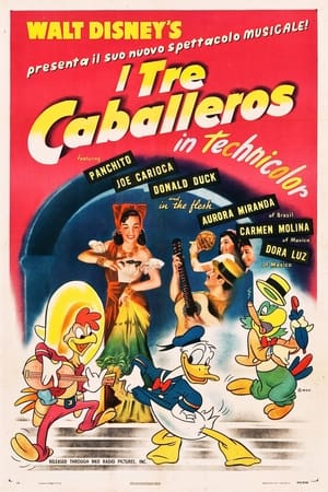 Poster I tre caballeros 1944
