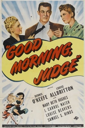 Poster Good Morning, Judge 1943