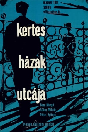 Poster Kertes házak utcája 1963