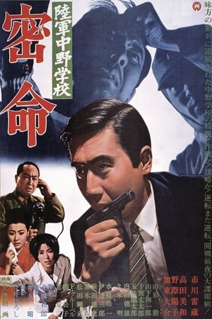 Poster 陸軍中野学校　密命 1967