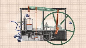 ...The Steam Engine Started the Industrial Revolution?