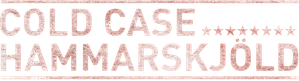 Cold Case Hammarskjöld — Logos 1