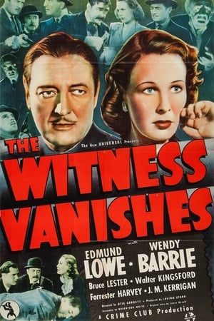 Poster The Witness Vanishes 1939