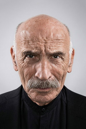 Tuncel Kurtiz portrait