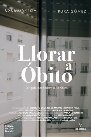 Poster Llorar a Óbito (2023)