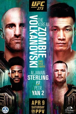 Poster UFC 273: Volkanovski vs. The Korean Zombie (2022)