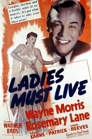 Poster Ladies Must Live (1940)