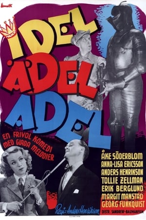 Poster Idel ädel adel (1945)