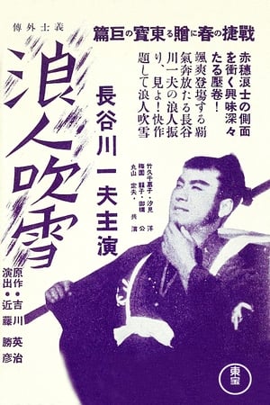 Poster 浪人吹雪 1939