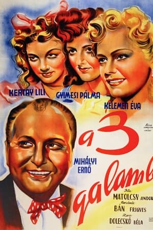 Poster A három galamb (1944)