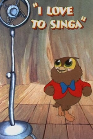 Poster I Love to Singa 1936