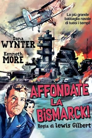 Poster Affondate la Bismarck! 1960