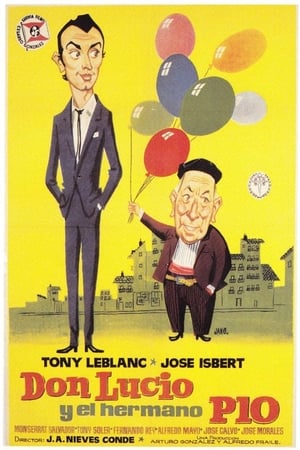 Poster Don Lucio and Brother Pío (1960)