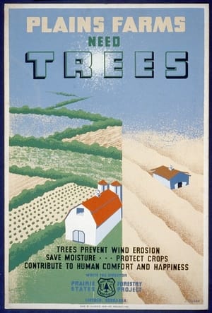 Poster Windbreaks on the Prairies (1943)