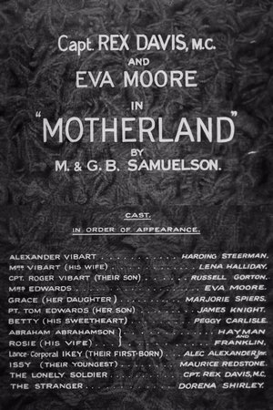 Poster Motherland 1927