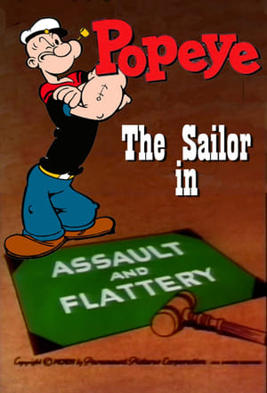 Poster Assault and Flattery (1956)