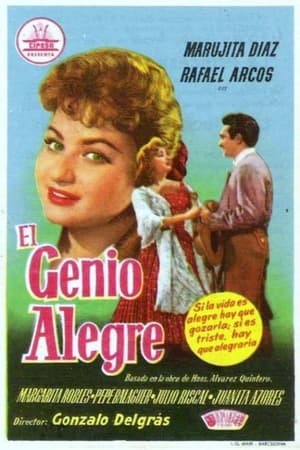 Poster El genio alegre (1957)