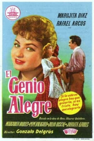 Poster El genio alegre 1957