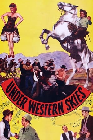 Poster Under Western Skies 1945