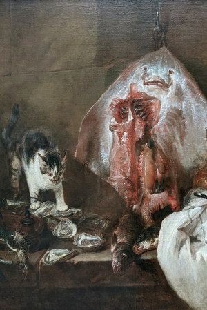 Jean-Baptiste Siméon Chardin « La saveur de l’immobile, La Raie » (1995)