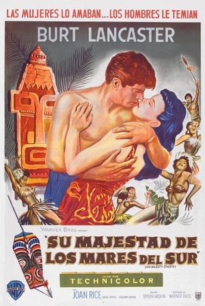 Poster Su Majestad de los mares del sur 1954