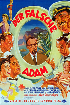Poster Der falsche Adam 1955