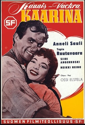 Poster Kaunis Kaarina (1955)