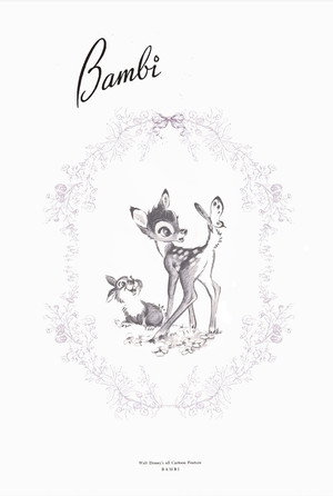 Постер мультфильма «Бемби (1942)» — (66 из 120)