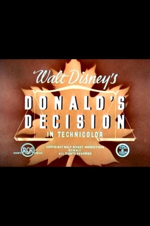 Donald's Decision poster