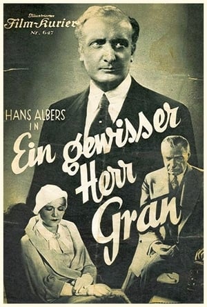 Poster Ein gewisser Herr Gran 1933