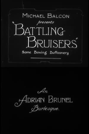 Poster Battling Bruisers: Some Boxing Buffoonery (1925)