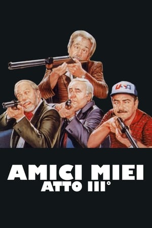 Poster Amici miei - Atto III° 1985