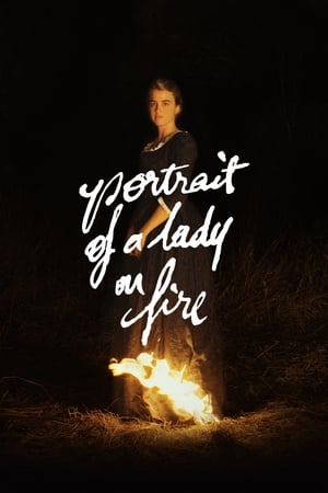 Image Портрет на момиче в пламъци