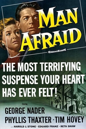 Poster Man Afraid 1957