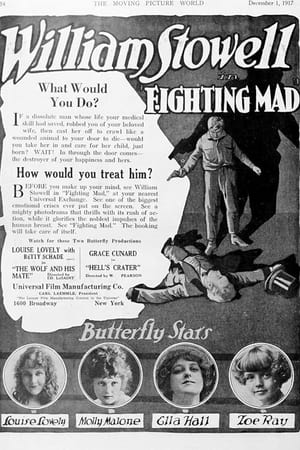 Poster Fighting Mad (1917)