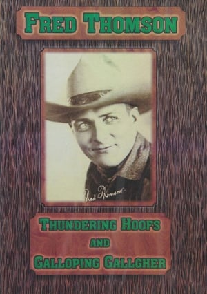 Poster Thundering Hoofs (1924)