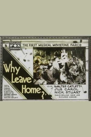 Poster Why Leave Home? 1929