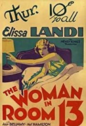 Poster La dama del 13 1932