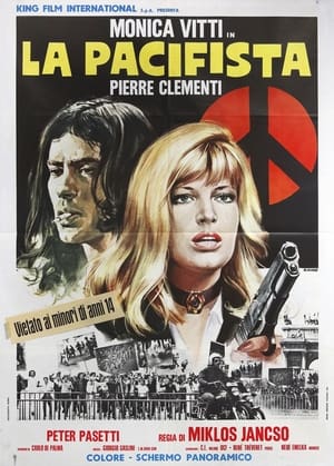 Poster La pacifista 1970