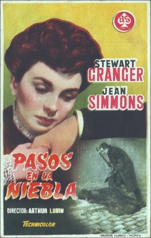 Poster Pasos en la niebla 1955