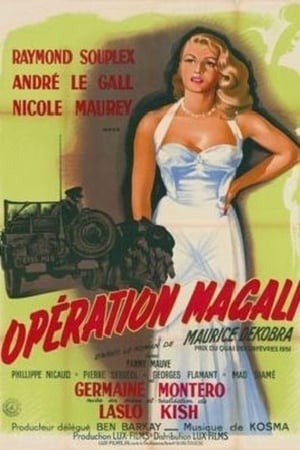 Poster Opération Magali 1953