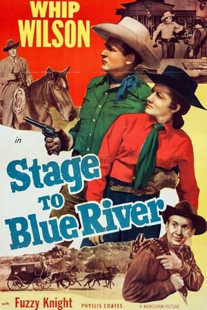 Poster Stage to Blue River 1951