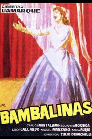 Poster Bambalinas 1957