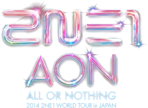 2NE1 All or Nothing World Tour in Japan