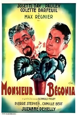 Poster Monsieur Bégonia 1937