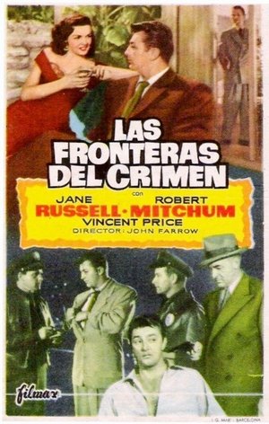 Poster Las fronteras del crimen 1951