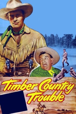 Poster Timber Country Trouble 1955