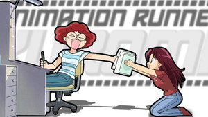 Animation Runner Kuromi Cap 1