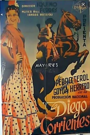 Poster Diego Corrientes (1937)