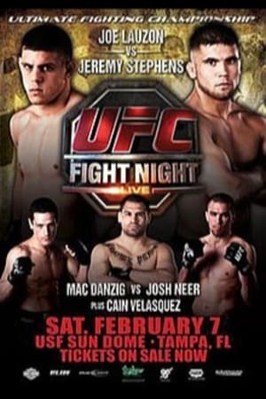 Poster UFC Fight Night 17: Lauzon vs. Stephens (2009)